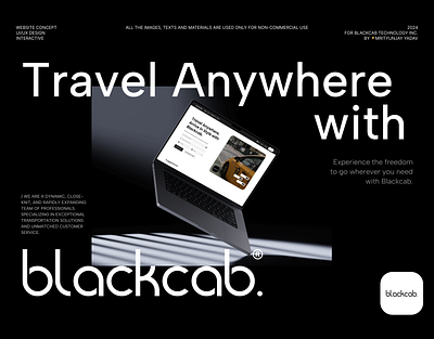 Blackcab. : Where Every Ride is an Experience! black cab blackcab blackcab. brand design branding cab booking dark mode design visual figma design interaction design logo travel agency travel website ui uiux user experience user interface webdesign website website design