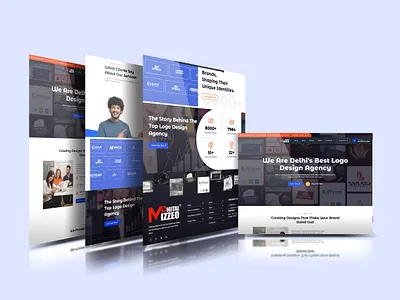 Agency Website UX UI Design - Web design | Majid Shaikh