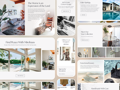 eCommerce Website Design for Mirohaus 🏡 e commerce lifestyle shopify