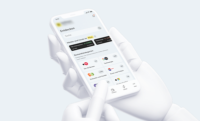 Mobile Banking App - Streamlined Investment Management app banking finance finance management financial services investment stock market stock tracking ui ui design ux design