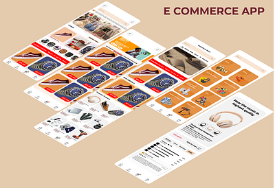 E-commerce Whole & Retail Store App figma graphic design ui