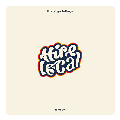 Hand Lettering Logo - #dailylogochallenge branding dailylogochallenge design graphic design hire illustration illustrator local logo oklahoma tulsa typography vector