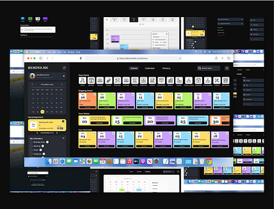 Calendar Web Design Concept calendar figma prototype prototyping ui uidesign uidesigner uiux uiuxdesign uiuxdesigner ux uxdesign uxdesigner web calendar web calendar design web calendar design concept web design concept webdesign