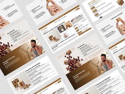 CoCube - Shopify Product Detail Page branding coffee commerce dribbble showecase drink ecommerce design ecommerce ui food and beverage landing page product detail page product page shopify shopify design shopify website ui uiux web design webdesign website website design