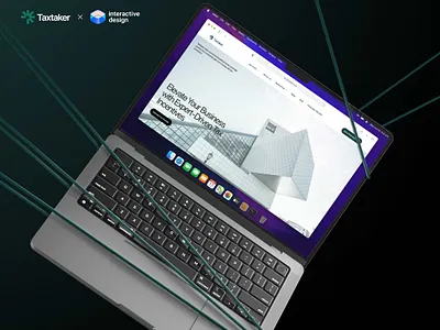 TaxTacker - complex redesign of corporate website branding corporate website design figma ui vector web design