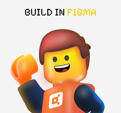 3D modelling practiced in Figma