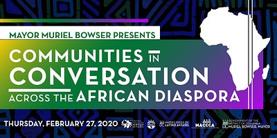 2020- Communities in conversation across the African Diaspora branding design graphic design