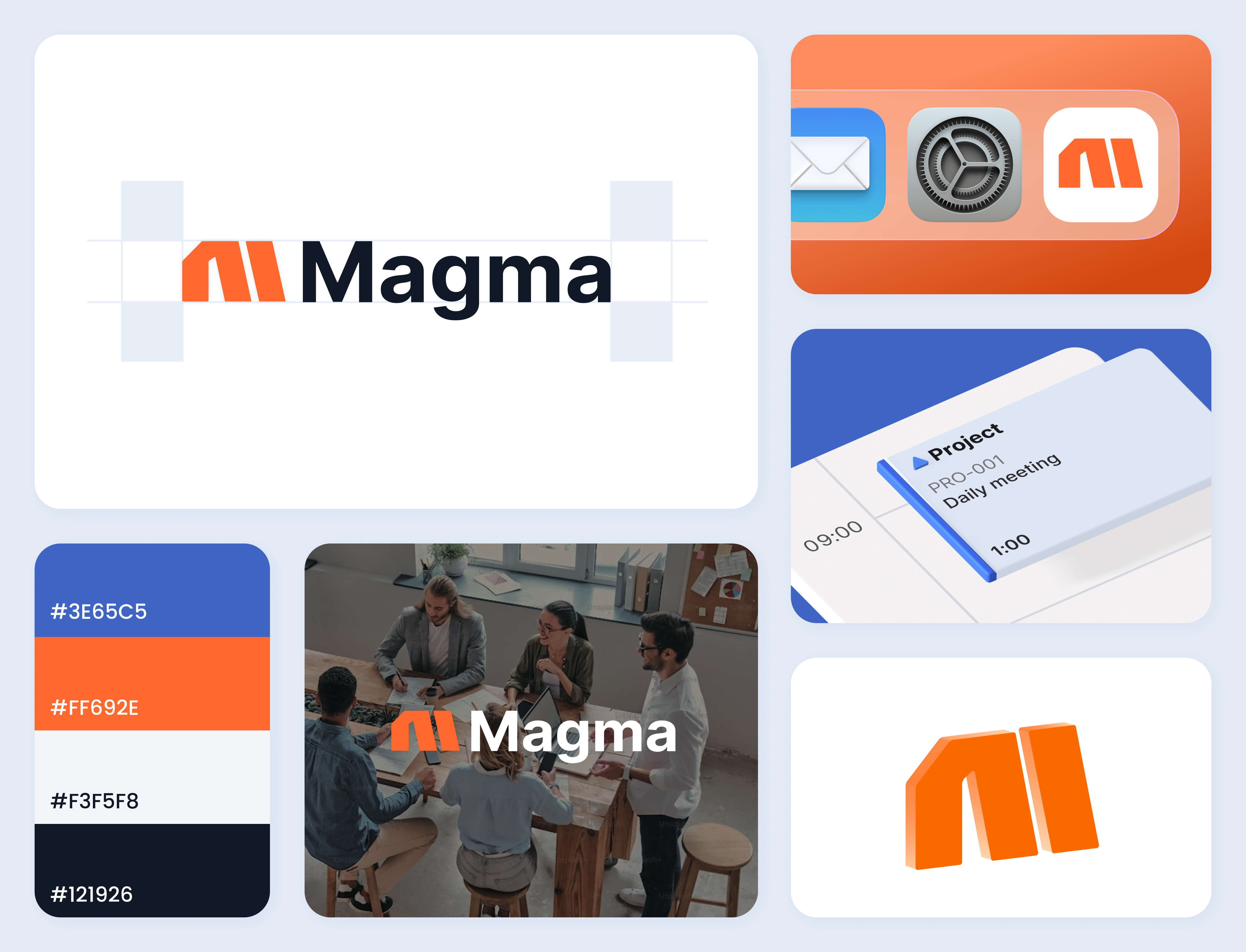 Logo & Branding branding logo logomark logotype m magma