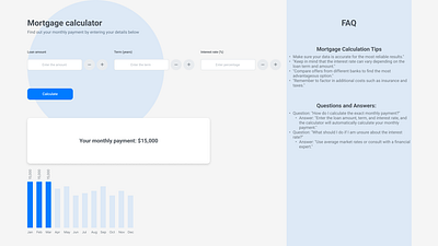 Daily Ui 4.Mortage calculator daily ui