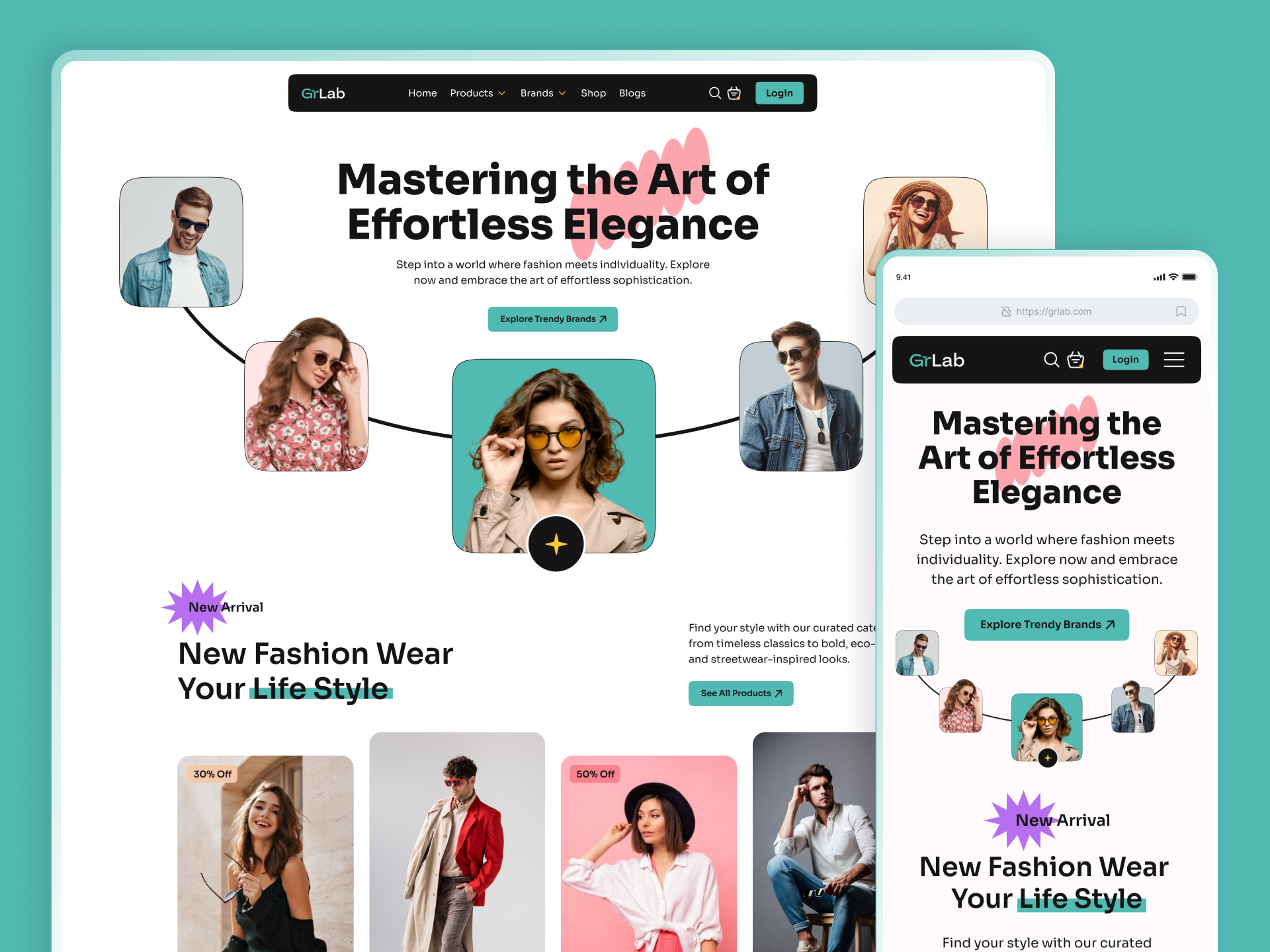Fashion Ecommerce Website Landing Dersign 🛍️ branding clothing site ecommerce fashion fashion site figma design fashion trends website fashion website design figma design online shop ui design shopify shopping website ui design swebflow template ui ui design uiux uiux design webflow
