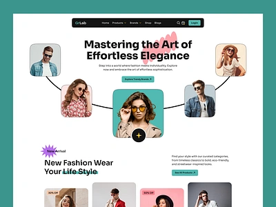 Fashion Ecommerce Website Landing Dersign 🛍️ branding clothing site ecommerce fashion fashion site figma design fashion trends website fashion website design figma design online shop ui design shopify shopping website ui design swebflow template ui ui design uiux uiux design webflow