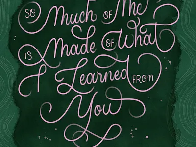 Wicked Lettering calligraphy digital hand drawn hand lettering handlettering lettering modern calligraphy procreate