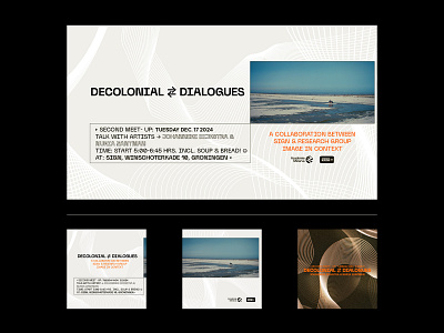 DECOLONIAL ⇆ DIALOGUES: socials art direction artwork branding design facebook graphic design instagram kevlard socials ui