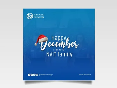 Happy December branding graphic design logo motion graphics