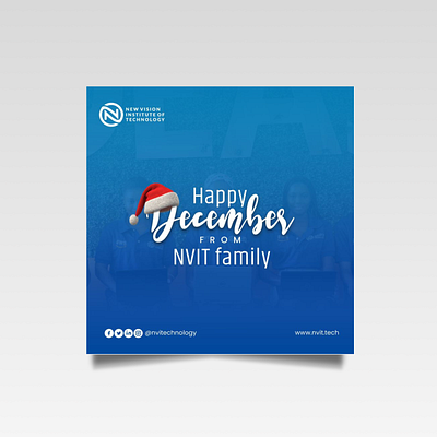 Happy December branding graphic design logo motion graphics