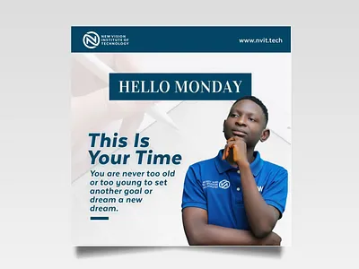 Hello Monday branding graphic design logo motion graphics