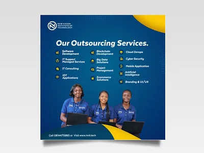 Our Outsourcing Services branding graphic design logo motion graphics