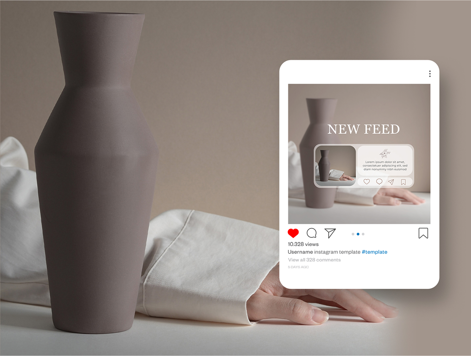 Fashion Social Media Post 3d adobe animation branding design figma graphic design illustration logo motion graphics product saas ui vector website