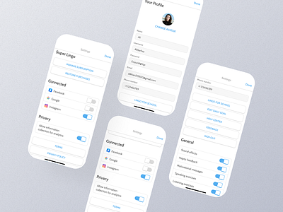 Setting Mobile App Ui app design mobile screen setting setting app setting app ui setting dashboard setting design setting details setting experience setting interface setting mobile setting option setting page setting screen setting ui setting view setting widget ui