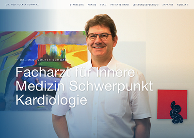 Internist Meerbusch animation inspiration project webdesign website