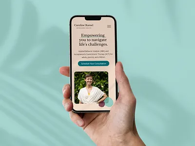 Brand & Web Design for Compassionate Therapy Practice brand identity branding design graphic design logo web design