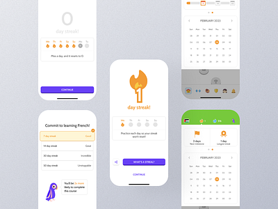 Streak mobile App Ui app design mobile screen straek app straek mobile streak streak dashboard streak design streak details streak experience streak interface streak option streak page streak screen streak setting streak ui streak view streak widget ui