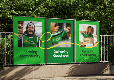 Designing an Identity to Fight Hunger and Reduce Waste brand identity branding design graphic design logo poster web design