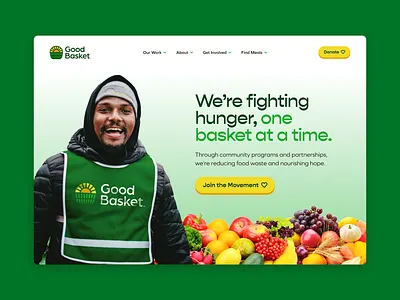 Designing an Identity to Fight Hunger and Reduce Waste brand identity branding design graphic design logo web design