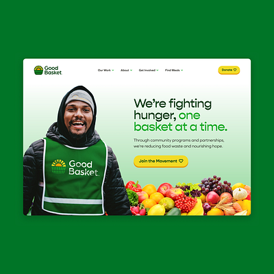 Designing an Identity to Fight Hunger and Reduce Waste brand identity branding design graphic design logo web design