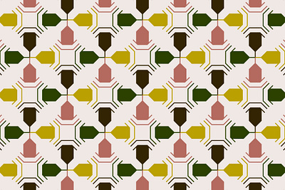 Simple Pattern Design art beige concept design digital fabric geometric graphic illustration label packaging pattern print seamless surface textile vector wallpaper work