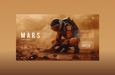 MARS Web Design design ui ui design web design