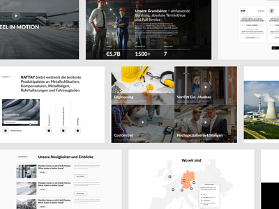 Redesign of a Website for a Global Metallurgy Company corporatewebsite globalbusiness industrialdesign innovatio landing metallurgy minimalism redesign responsivedesign uiu webdesign