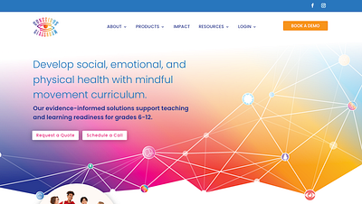 Conscious Classroom - website & content layout and design branding graphic design layout ux web webdesign