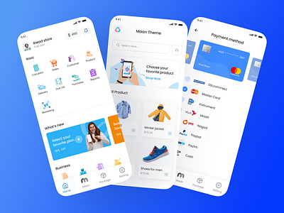 Sales Mangmenet App Design business design ecommerce figma mobile app product design saas product sales sales management startup ui ui design uiux