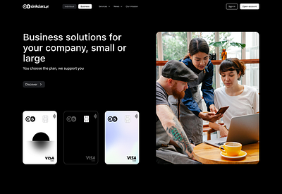 [case study] Cinkciarz - my journey animation app bank branding cards fintech illustration interface mobile ui web
