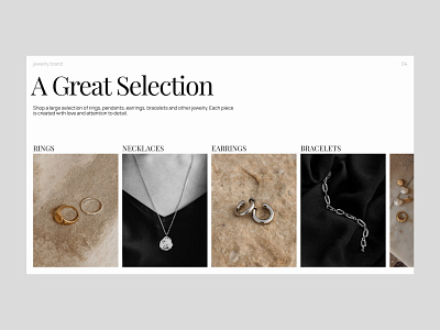 Jewelry Brand - Presentation fashion graphic design jewelry jewelry presentation minimal minimalist presentation presentation design presentation layout presentation template presentations slides