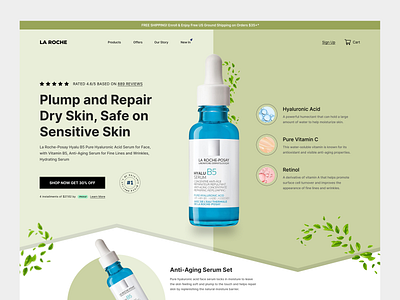 Shopify store for Skin Care Brand conversionfocused e commerce funnels ecommercedesign ecommercewebsite figmadesign landingpage minimaldesign mobilefirst productpage productshowcase promopage responsivedesign shopify shopifytheme skincarebrand slaesfunnel uiux web webdesign website