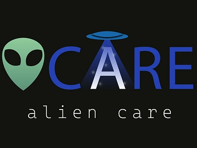 Alien Care Brand Identity adobe illustrator brand identity branding graphic design logo logo creation logo design typography visual identity