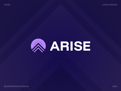 ARISE Logo Design, Arrow Letter A Logo Design. arise logo arrow logo on dribbble arrows logo brand identity branding circle arrow logo circle logo clean logo design gradient logo graphic design growth logo letter a arrow logo letter a growth logo logo logo designs modern logo rise logo sun logo