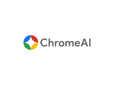 ChromeAI ai chrome google logo logo design logo designer symbol