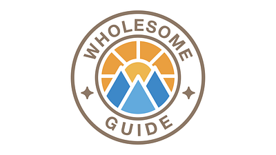 Wholesome Guide Adventure Explorer Wilderness Badge Logo Brand adventure badge boy branding cute explorer fun graphic design guide happy icon illustration logo logo design man nature scout visual identity wild wilderness