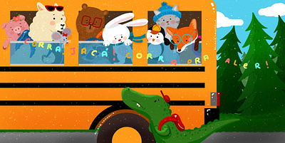 Run, Jacá! Run! adobe art arte book childrenbook graphic design illustration infantil kidlit kids livro livroinfantil