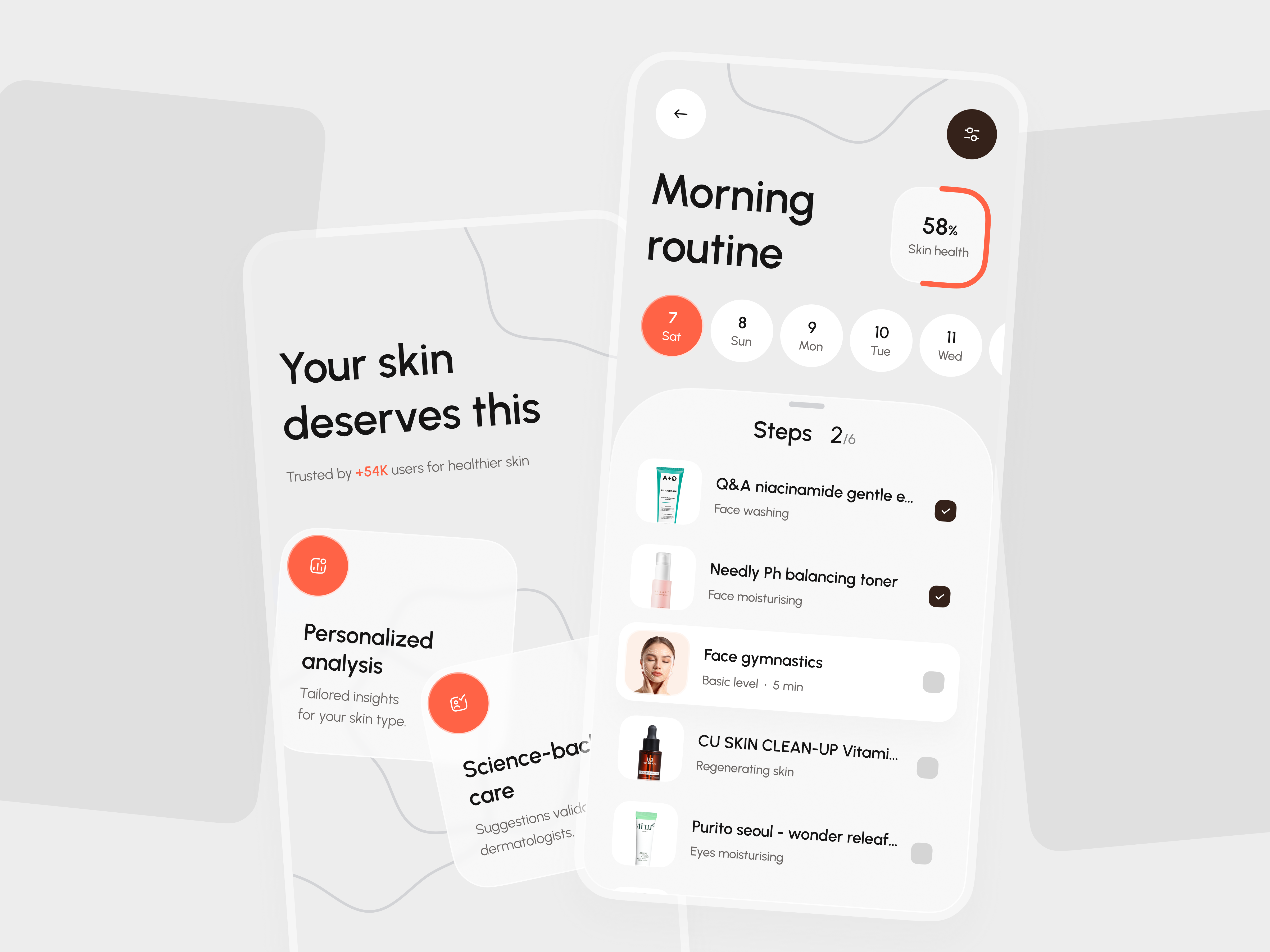Example of Healthcare App Design Audit