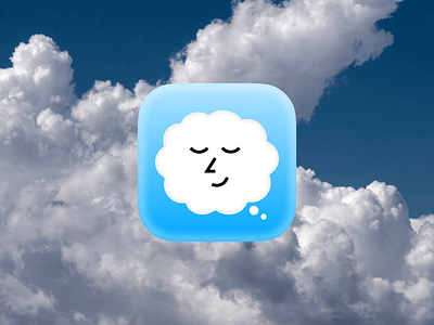 Cloud App Icon Animation aftereffects animation animationchallenge icon ios