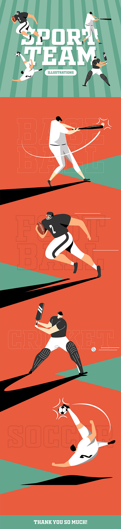 Sport Team Illustrations illustration sport team