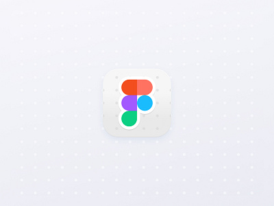 Alternative Figma App Icon app design flat icons illustration ui vector