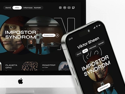 Musician Fan Art Website Design graphic design ui uiux ux web design