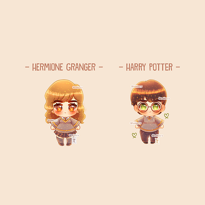 Harry Potter Fanart Art by sailizv.v adorable adorable lovely artwork concept creative cute art design digitalart illustration