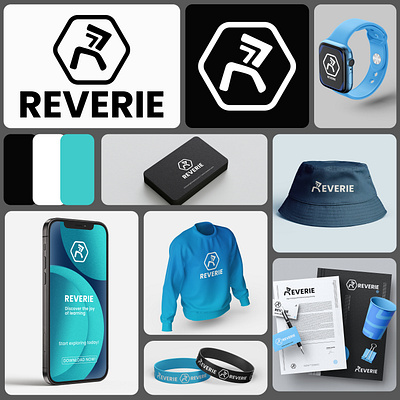 Reverie Branding project brand identity branding design flyer design graphic design logo logo design social media designs visual branding visual identity