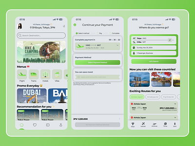 UI Travel App app branding design graphic design travel ui ux case